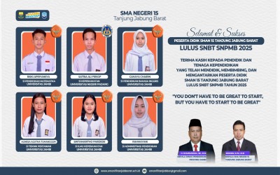 Selamat! 6 Orang Siswa SMAN 15 Tanjung Jabung Barat Lolos SNBT SNPMB 2025