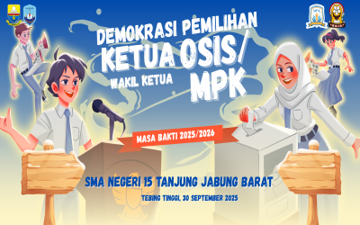 Debat dan Kampanye Pemilihan Ketua/Wakil Ketua OSIS dan MPK SMAN 15 Tanjung Jabung Barat Masa Bakti 2025/2026
